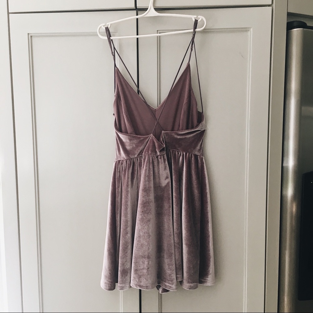 Velvet Romper - Picture 2 of 2